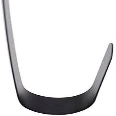 Cintre blanc de guirlande de noir simple de crochet en métal pour Front Door