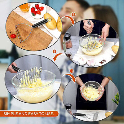 Broyeur argenté moderne de pomme de terre d'acier inoxydable résistant