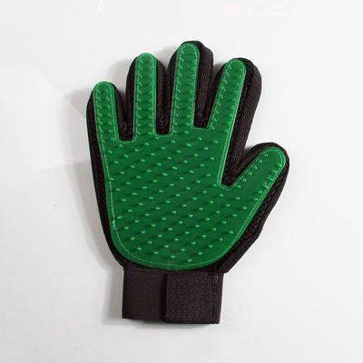 Massage Deshedding d'animal familier de Cat Dog Grooming Gloves For de silicone