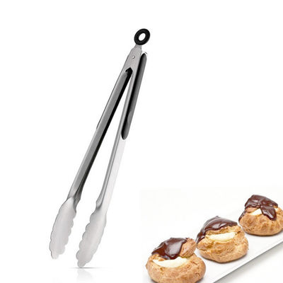 Poignée de glissement de Tong Set Cooking Utensils Non de cuisine d'acier inoxydable