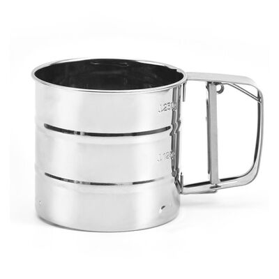 Tamis de Fine Mesh Flour Sieve Powdered Sugar de tamis d'acier inoxydable de cuisine