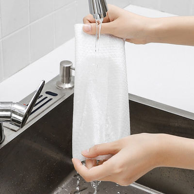 Serviettes de plat jetable de cuisine réutilisables pour le nettoyage de ménage