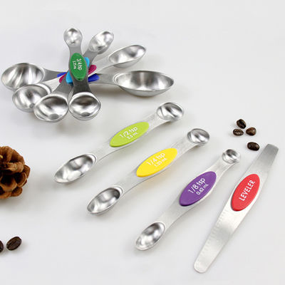 Tasses de cuisson de doseur d'acier inoxydable de cuisine pour sec ou liquide