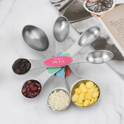 Tasses de cuisson de doseur d'acier inoxydable de cuisine pour sec ou liquide