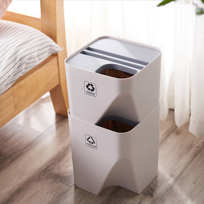 Poubelle fonctionnelle multi séparable domestique de poubelle pour la maison d'hôtel