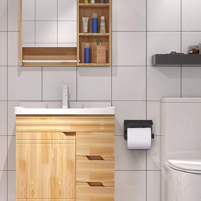 Acier inoxydable de la boîte 304 libres noirs de serviette de papier de trou de toilette