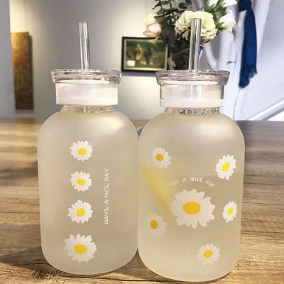 transparent portatif d'échelle de Juice Cute Water Bottle With du lait 480ml