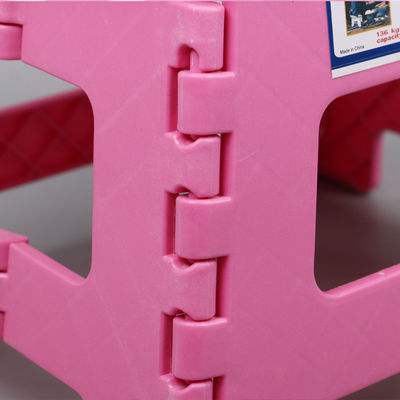 Tabouret se pliant en plastique portatif multicolore pliant d'étape pour des enfants et des adultes