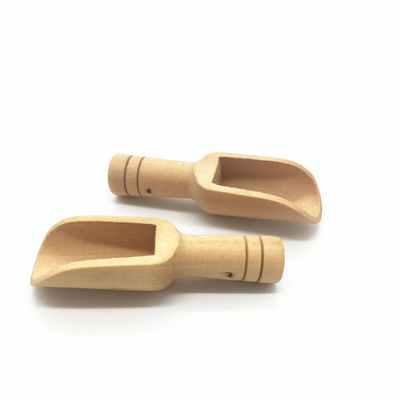 Le bois de hêtre Mini Wooden Spoon For Bath sale la mesure de café