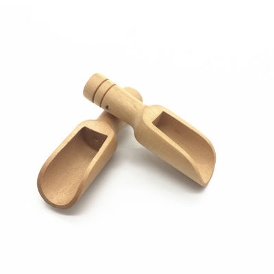 Le bois de hêtre Mini Wooden Spoon For Bath sale la mesure de café
