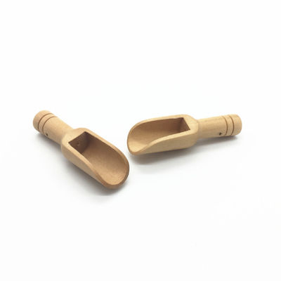 Le bois de hêtre Mini Wooden Spoon For Bath sale la mesure de café