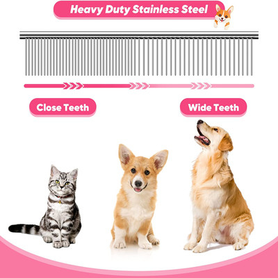 6 dans des ciseaux Kit With Safety Round Tips de 1 d'acier inoxydable toilettage de chien