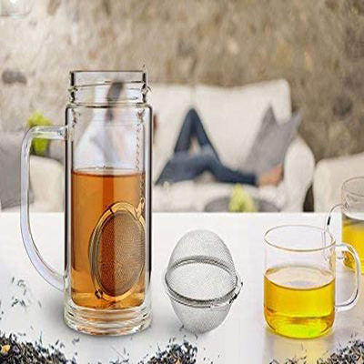 Argent 304 filtres de Mesh Tea Ball Tea Strainer d'acier inoxydable pour le thé