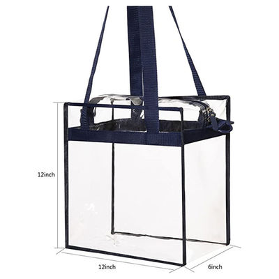 Tote Bag With Zipper Closure de plastique transparent