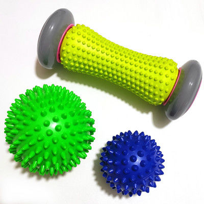 Boule en plastique multifonctionnelle de massage de rouleau de pied pour des articles de ménage de soulagement