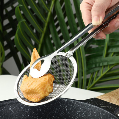 Filtre à friture à l'huile Clip pour aliments frits Articles ménagers en acier inoxydable