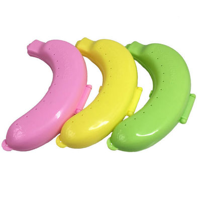 Matière plastique extérieure de la boîte de rangement 60g de banane de fruit