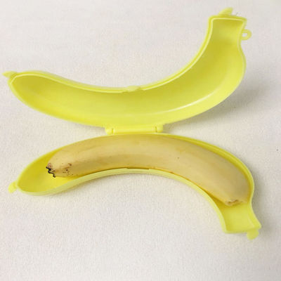 Matière plastique extérieure de la boîte de rangement 60g de banane de fruit