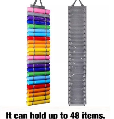 Organisateur Rack Houseware de stockage de 48 de Rolls de Mur-bâti de vinyle de stockage de support Rolls de vinyle