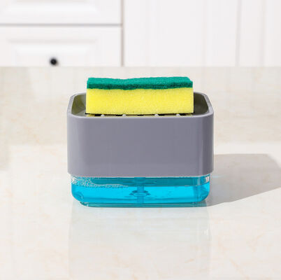 Chariot Soap Pump Dispenser d'éponge de partie supérieure du comptoir de cuisine de boîte de pompe de distributeur de savon