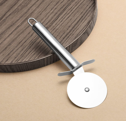 Outils de cuisson de cuisine de couteau de roue de coupeur de pizza d'acier inoxydable