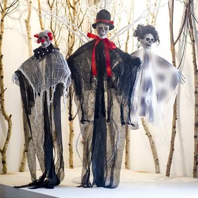 Décoration accrochante Ghost de Halloween de tissu de festival pour des arbres