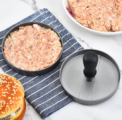 La presse antiadhésive Patty Maker Mold Burger Making d'hamburger usine la presse en aluminium chaude de viande d'hamburger