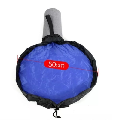 Jeu Mat Drawstring Toy Storage Bag de récipient d'entreposage du ménage des enfants adaptés aux besoins du client