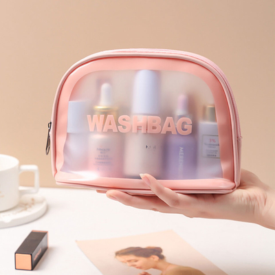 Sac imperméable portatif d'article de toilette de PVC de maquillage de voyage pour la plage d'été