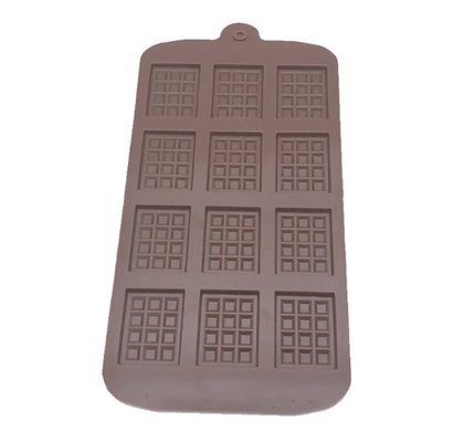 Moules de protéine de silicone de moules de coupure-À part de chocolat de silicone et de barre d'énergie