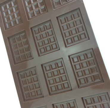 Moules de protéine de silicone de moules de coupure-À part de chocolat de silicone et de barre d'énergie