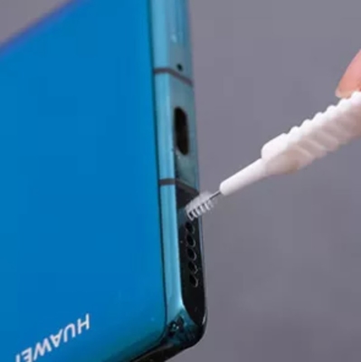 Poignée en plastique Mini Cleaning Brush de téléphone de trou de débouché de pommeau de douche d'articles de ménage
