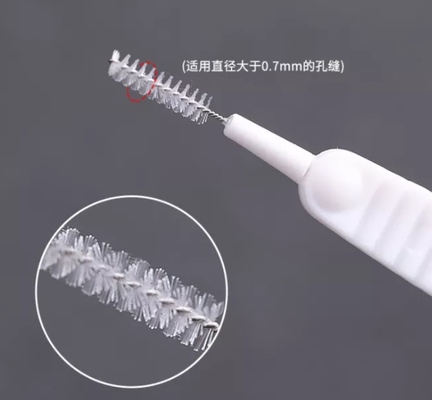 Poignée en plastique Mini Cleaning Brush de téléphone de trou de débouché de pommeau de douche d'articles de ménage