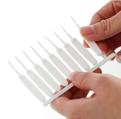 Poignée en plastique Mini Cleaning Brush de téléphone de trou de débouché de pommeau de douche d'articles de ménage