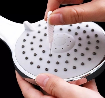 Poignée en plastique Mini Cleaning Brush de téléphone de trou de débouché de pommeau de douche d'articles de ménage