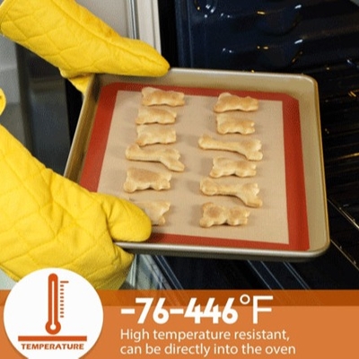 Silicone antiadhésif faisant la cuisine cuire au four de Mat Premium Food Safe faisant Pan Mat cuire au four