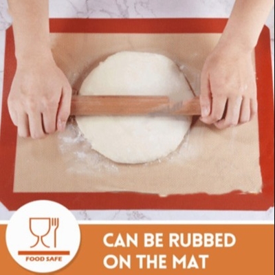 Silicone antiadhésif faisant la cuisine cuire au four de Mat Premium Food Safe faisant Pan Mat cuire au four