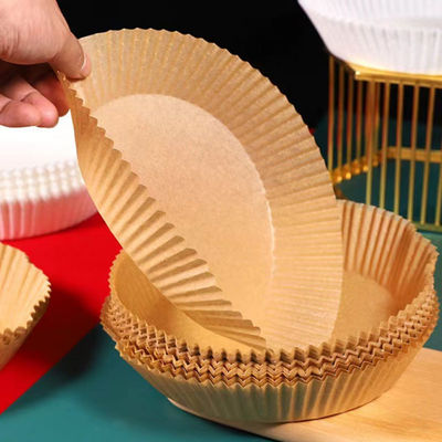 Revêtement de papier jetable de friteuse d'air autour de faire cuire le papier de cuisson à l'épreuve des huiles