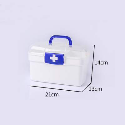Boîte en plastique 1L-3L de médecine de plastique de premiers secours de produits d'articles de ménage médicaux portatifs