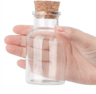 cuisine 5oz assaisonnant les pots vides d'épice avec Cork Lids And Labels