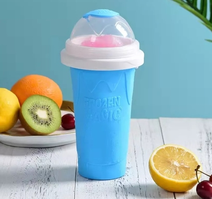 Paille détrempée de Milkshake Bottle With de culbuteur de Smoothie de voyage de silicone