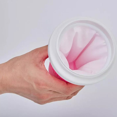 Paille détrempée de Milkshake Bottle With de culbuteur de Smoothie de voyage de silicone