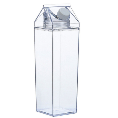 les tasses faites sur commande de boissons de la place 500ml en plastique traient la bouteille d'eau de carton étanche