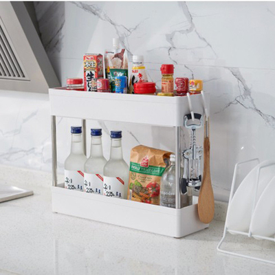 Support mobile multicouche de chariot à stockage pour la salle de bains de chambre à coucher de cuisine