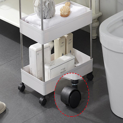 Support mobile multicouche de chariot à stockage pour la salle de bains de chambre à coucher de cuisine