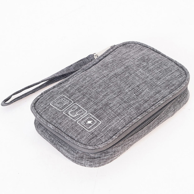 Sac en nylon d'organisateur de câble de récipient d'entreposage de ménage de petit voyage