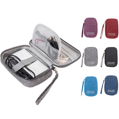 Sac en nylon d'organisateur de câble de récipient d'entreposage de ménage de petit voyage