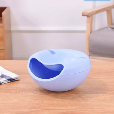 Bol en plastique viable de pistache de récipient d'entreposage de ménage avec Shell Holder