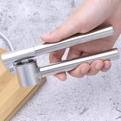 Ensemble de broyeur et de Peeler d'ail d'acier inoxydable de la preuve 304 de rouille de hache-viande de presse d'ail