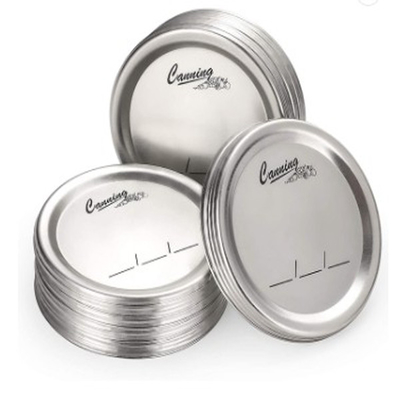 Type fendu bouche large régulière de mise en boîte en vrac de couvercles de pot pour Mason Jar